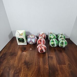 Christmas Ornaments Lot of 9